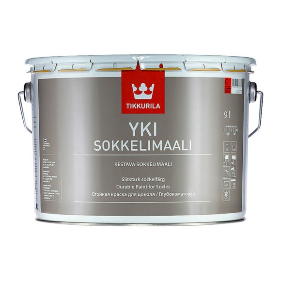Краска краска для цоколя Tikkurila Yki C (9 л)