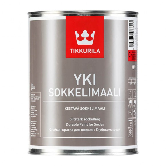 Краска краска для цоколя Tikkurila Yki А (0,9 л)