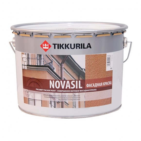 Краска фасадная Tikkurila Novasil MRA (9 л)