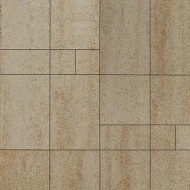 Тротуарная плитка ГРАНДО - Искусственный камень Степняк, комплект из 4 видов плит