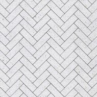 Тротуарная плитка ПАРКЕТ - Стоунмикс Белый