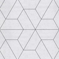 Тротуарная плитка ТРАПЕЦИЯ - Стоунмикс Белый