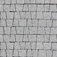 Тротуарная плитка АНТИК - Стоунмикс Белый с черным, комплект из 5 видов плит Тротуарная плитка АНТИК - Стоунмикс Белый с черным, комплект из 5 видов плит