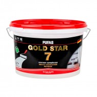 Краска акрилатная супербелая Pufas Gold Star 7 основа А мороз. (2,7 л) Краска акрилатная супербелая Pufas Gold Star 7 основа А мороз. (2,7 л)