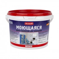 Краска моющаяся Pufas Decoself белая мороз. (1,71 л)