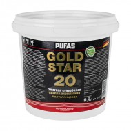 Краска акрилатная Pufas Gold Star 20 основа А п/мат. мороз. (0,9 л) Краска акрилатная Pufas Gold Star 20 основа А п/мат. мороз. (0,9 л)