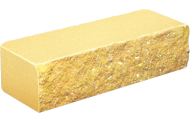 Кирпич Brickstone Желтый БЦ Рваный ложок
