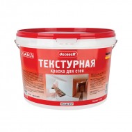Краска текстурная декоративная акриловая Pufas Decoself (16 кг) фр. 1-1.5 мм