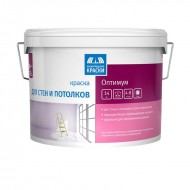 Краска в/д для стен и потолков Ленинградские краски Оптимум (14 кг)