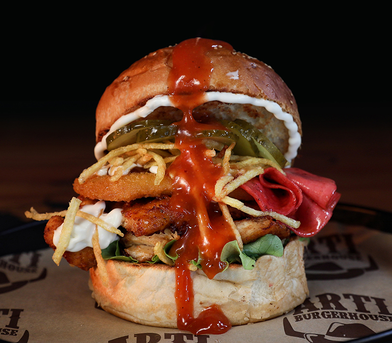 Hot Chicken Burger