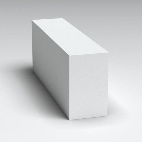 Блок стеновой из газобетона Б1,5 D500/B2.5