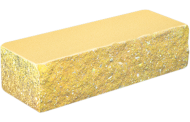Кирпич Brickstone Желтый БЦ Рваный ложок Угловой