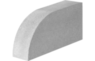 Кирпич Brickstone Серый БЦ Полукруг