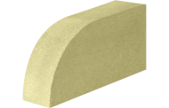 Кирпич Brickstone Желтый БЦ Полукруг